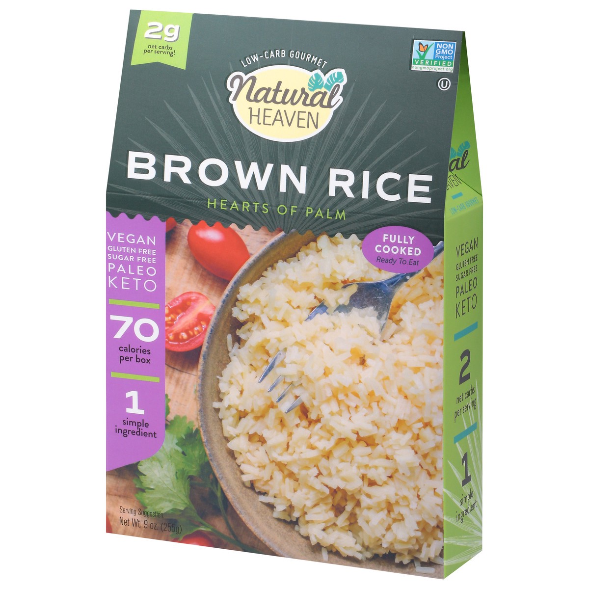 slide 7 of 14, Natural Heaven Hearts Of Palm Brwn Rice - 9 OZ, 9 oz