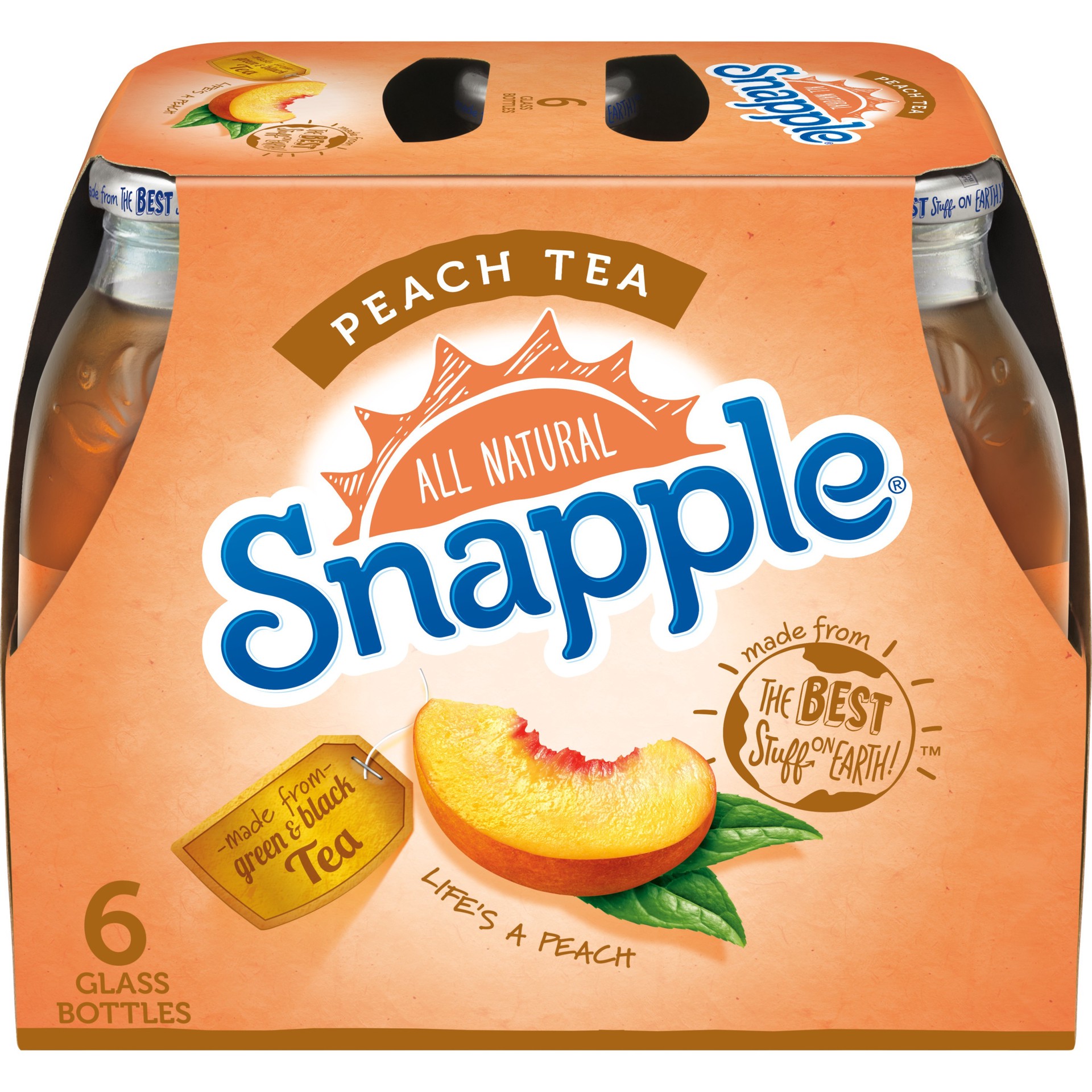 Snapple® Peach Iced Tea Drink, 20 fl oz - Foods Co.