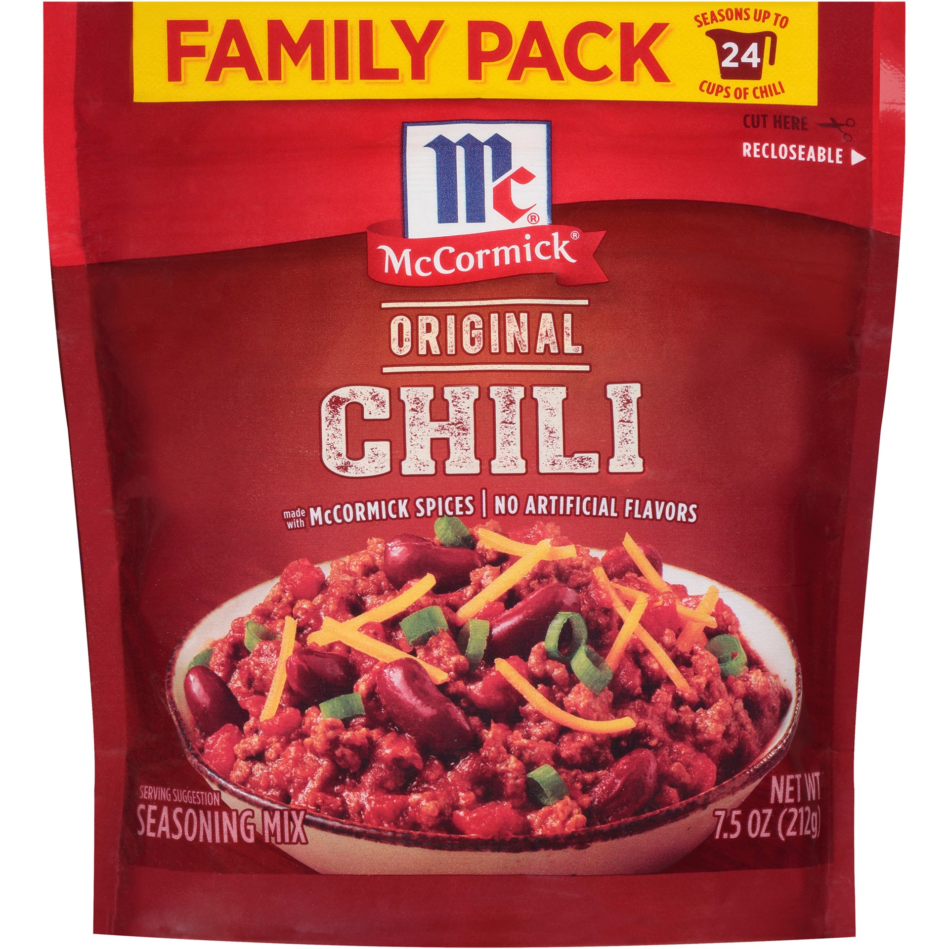 McCormick Family Pack Chili Seasoning Mix 7.5 oz Shipt