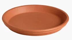 Deroma 11.4 in Standard Round Terracotta Saucer