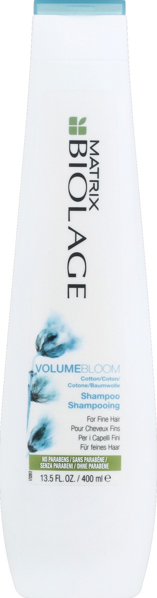 slide 1 of 10, Biolage Matrix Biolage Volumebloom Cotton Shampoo For Fine Hair, 13.5 oz