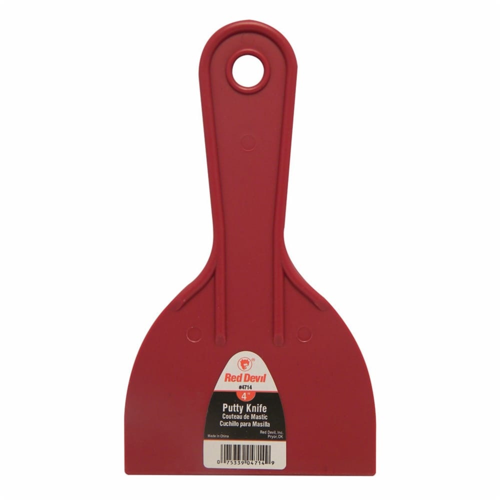 slide 1 of 1, Red Devil 4700 Series Putty Knife - Red, 4 in