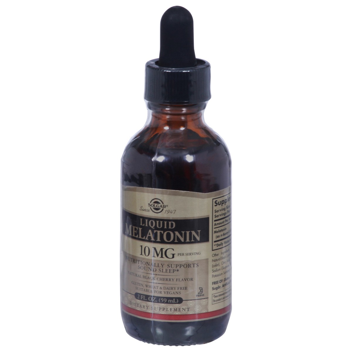 slide 3 of 9, Solgar Black Cherry Melatonin 2 fl oz, 2 fl oz