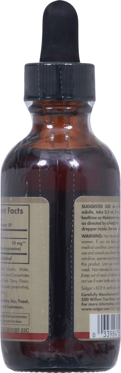 slide 5 of 9, Solgar Black Cherry Melatonin 2 fl oz, 2 fl oz