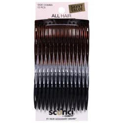 scünci Side Combs Savvy Value 12 Each