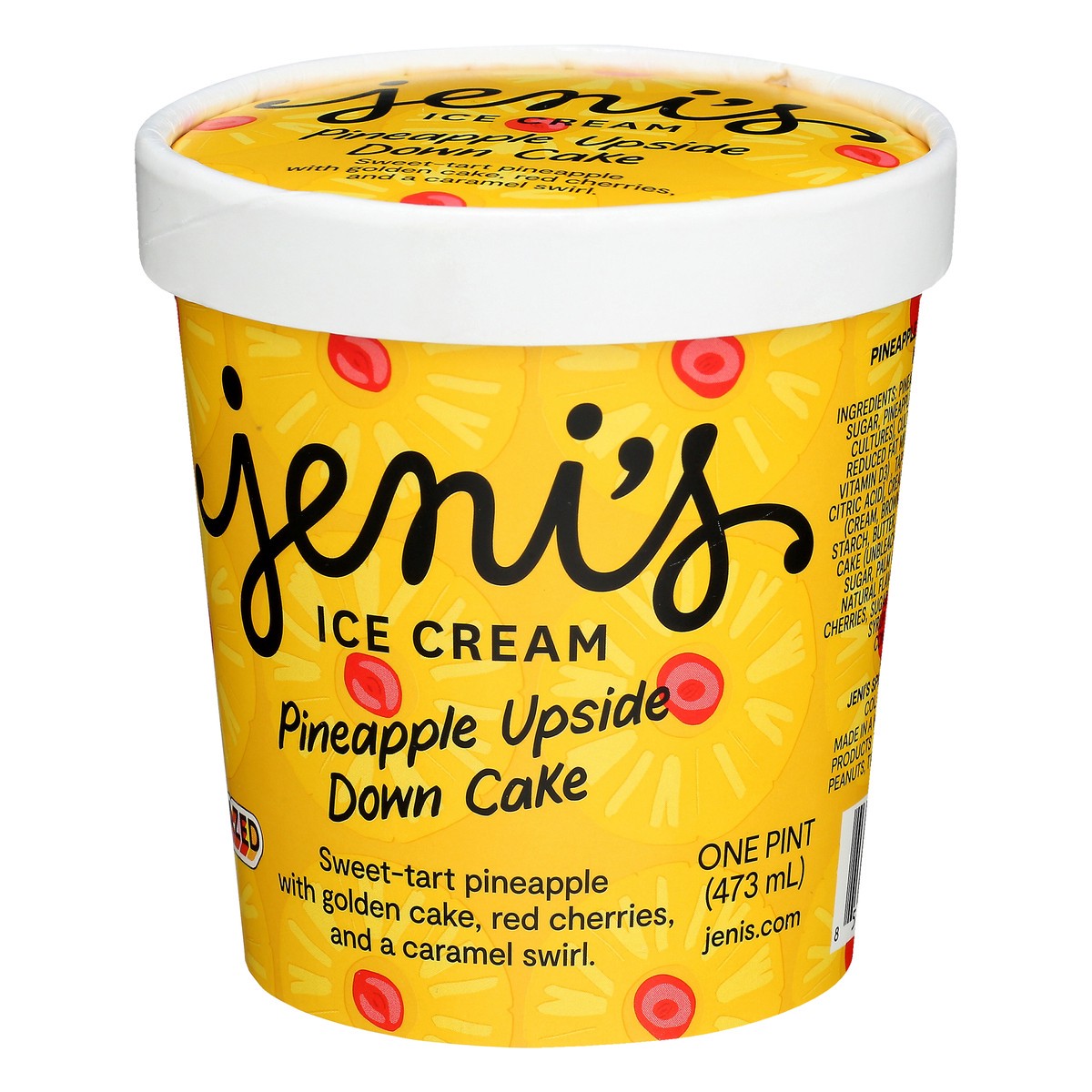slide 3 of 9, Jeni's Pineapple Upside Down Cake Ice Cream 1 pt, 1 pint