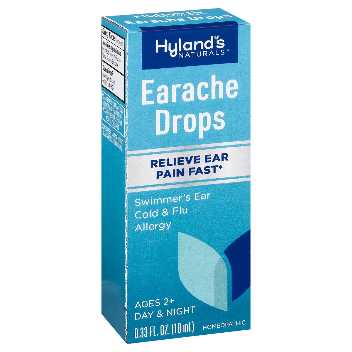 slide 5 of 9, Hyland's Naturals Day & Night Earache Drops 0.33 fl oz, 0.33 oz