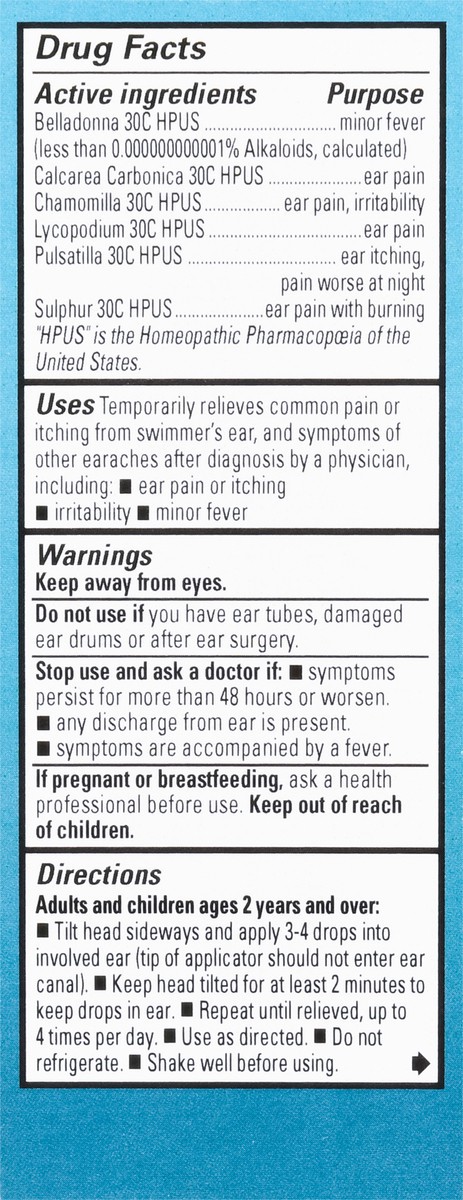 slide 9 of 9, Hyland's Naturals Day & Night Earache Drops 0.33 fl oz, 0.33 oz