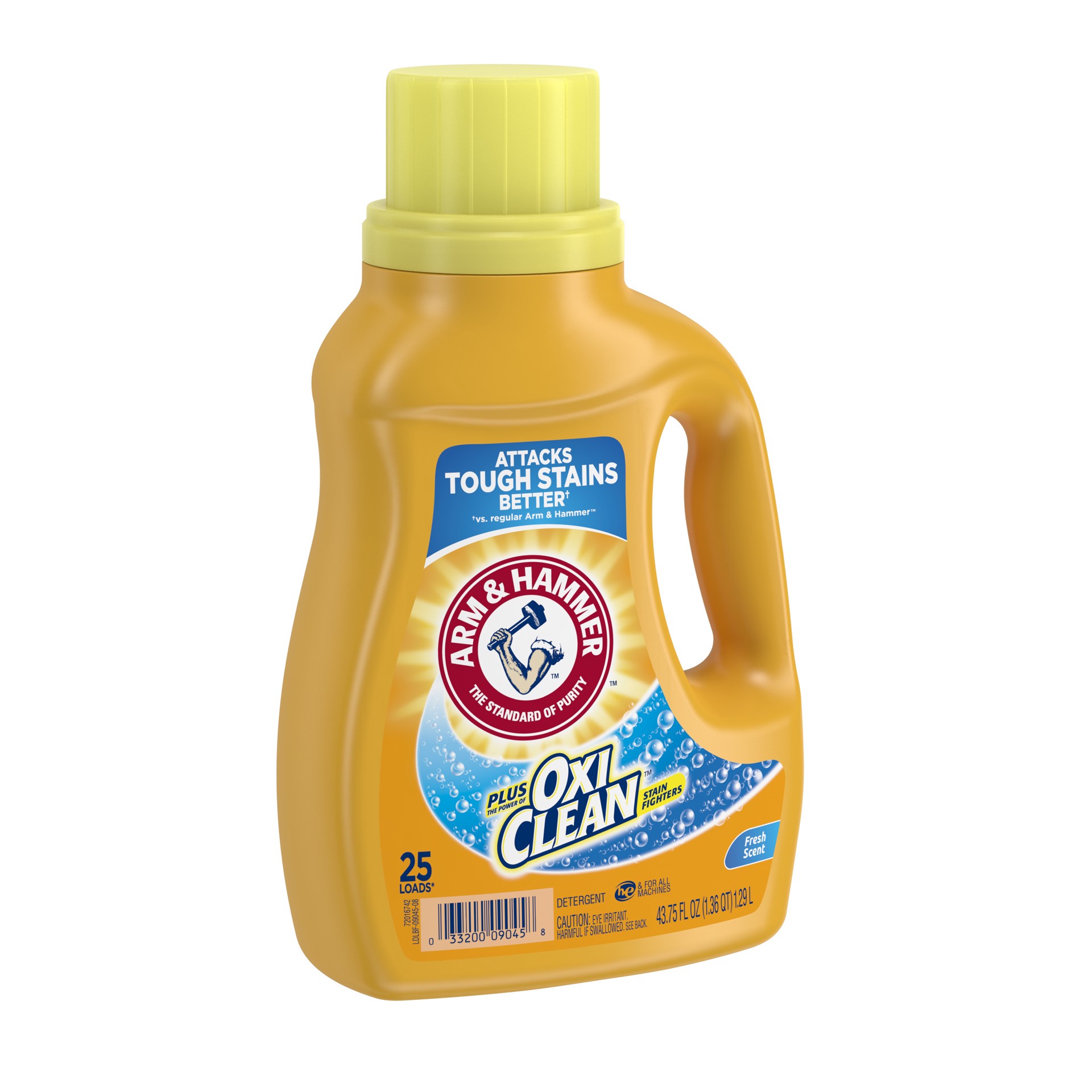 slide 4 of 5, ARM & HAMMER Liquid Plus Oxi Clean, 43.75 fl oz