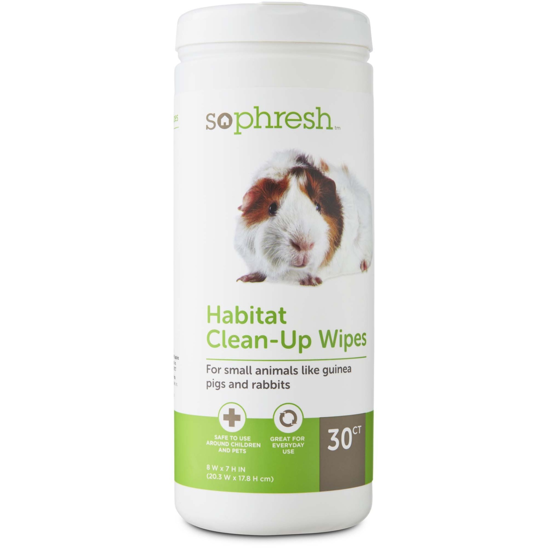 slide 1 of 1, So Phresh Small Animal Habitat Clean-Up Wipes, 30 ct