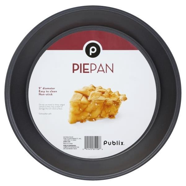 slide 1 of 1, Publix Pie Pan, 9'', 1 ct