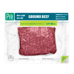 Pre 85% Lean Ground Beef- 100% Grass Fed and Finished