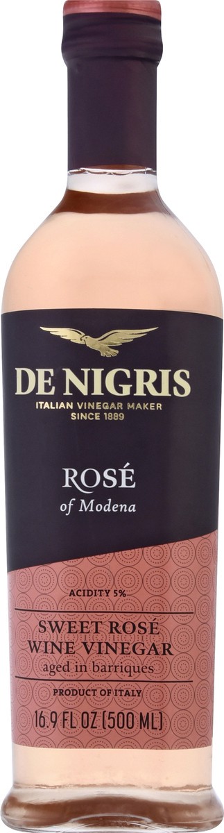 slide 7 of 13, De Nigris Sweet Rose Wine Vinegar 16.9 oz, 16.9 oz