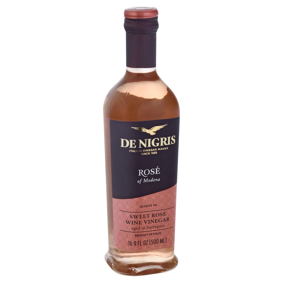 slide 10 of 13, De Nigris Sweet Rose Wine Vinegar 16.9 oz, 16.9 oz