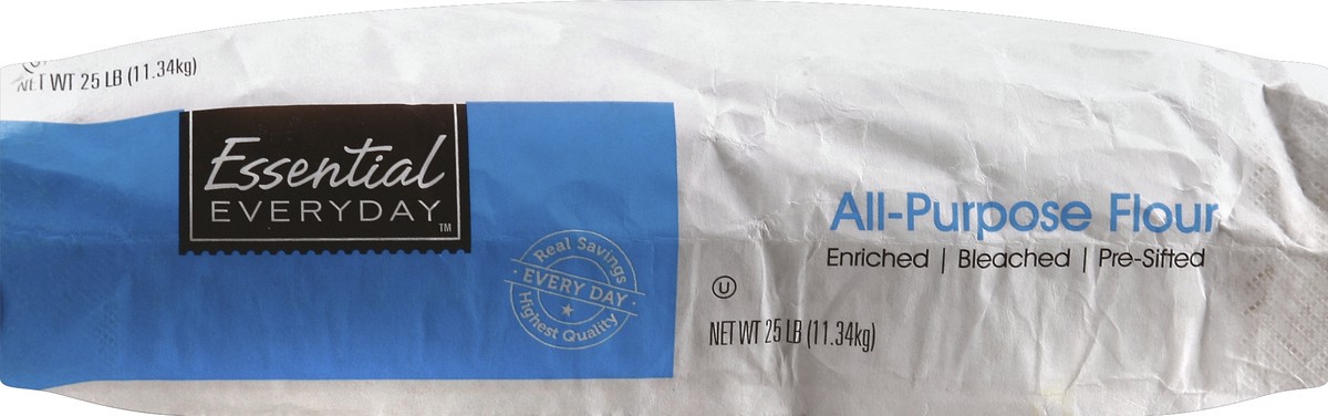 slide 3 of 6, Essential Everyday All Purpose Flour, 25 lb