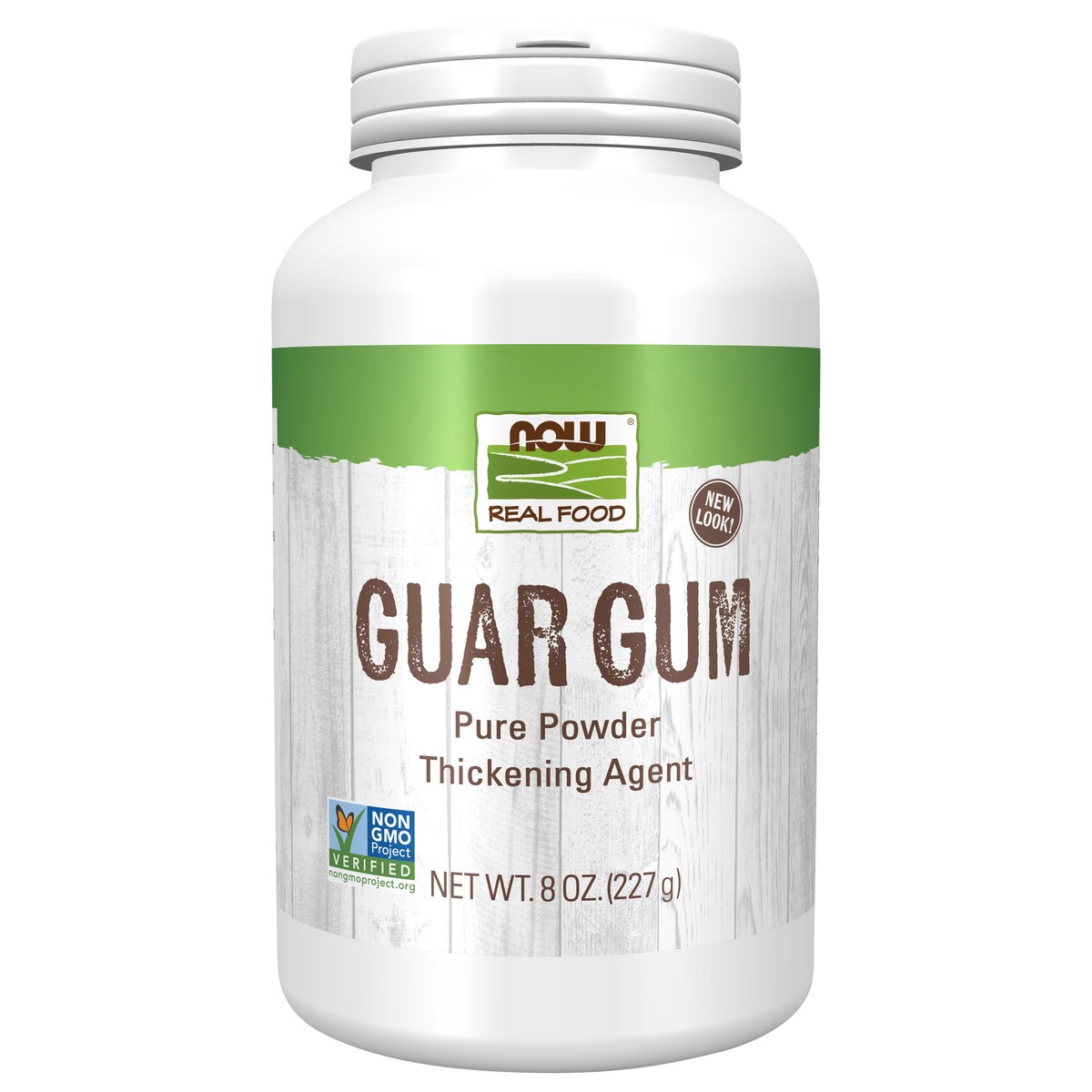 slide 1 of 4, NOW Real Food Guar Gum Powder - 8 oz., 8 oz