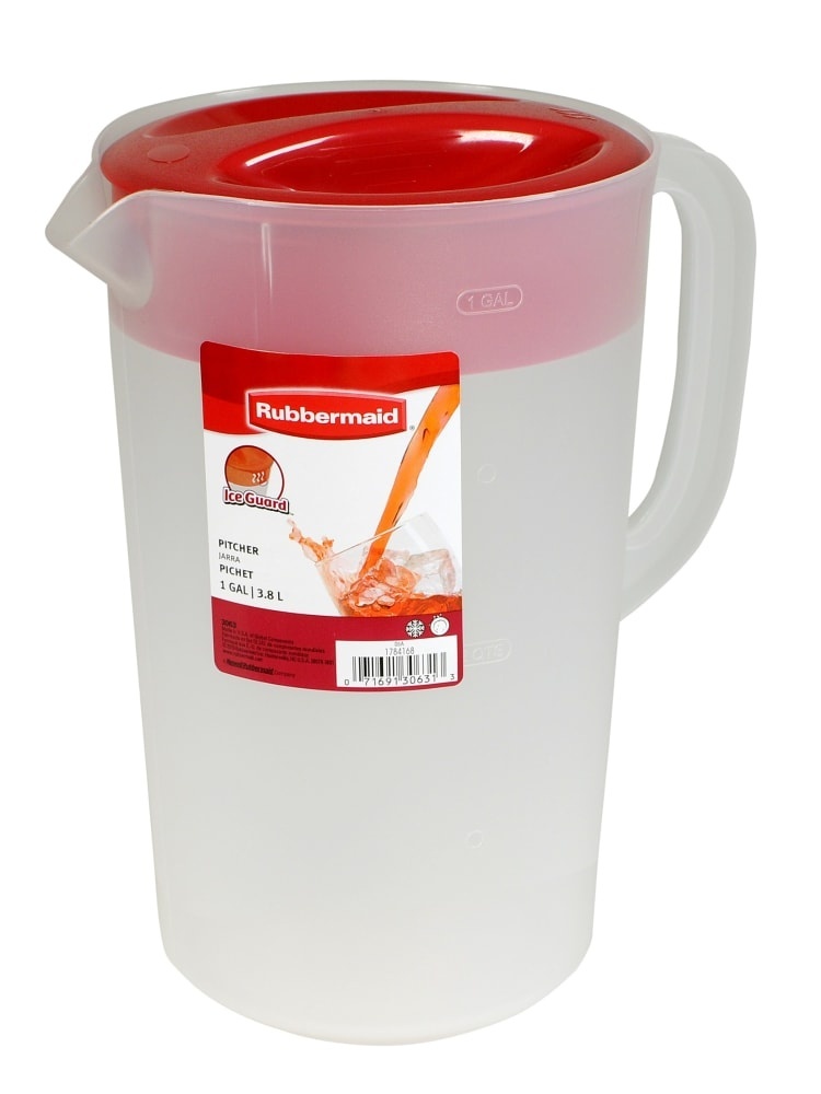 slide 1 of 6, Rubbermaid Classic Pitcher - Racer Red, 1 gal