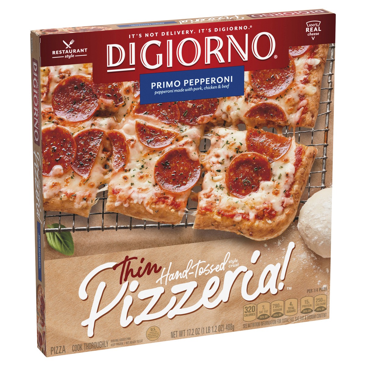slide 2 of 9, DiGiorno Pizza, 17.2 oz