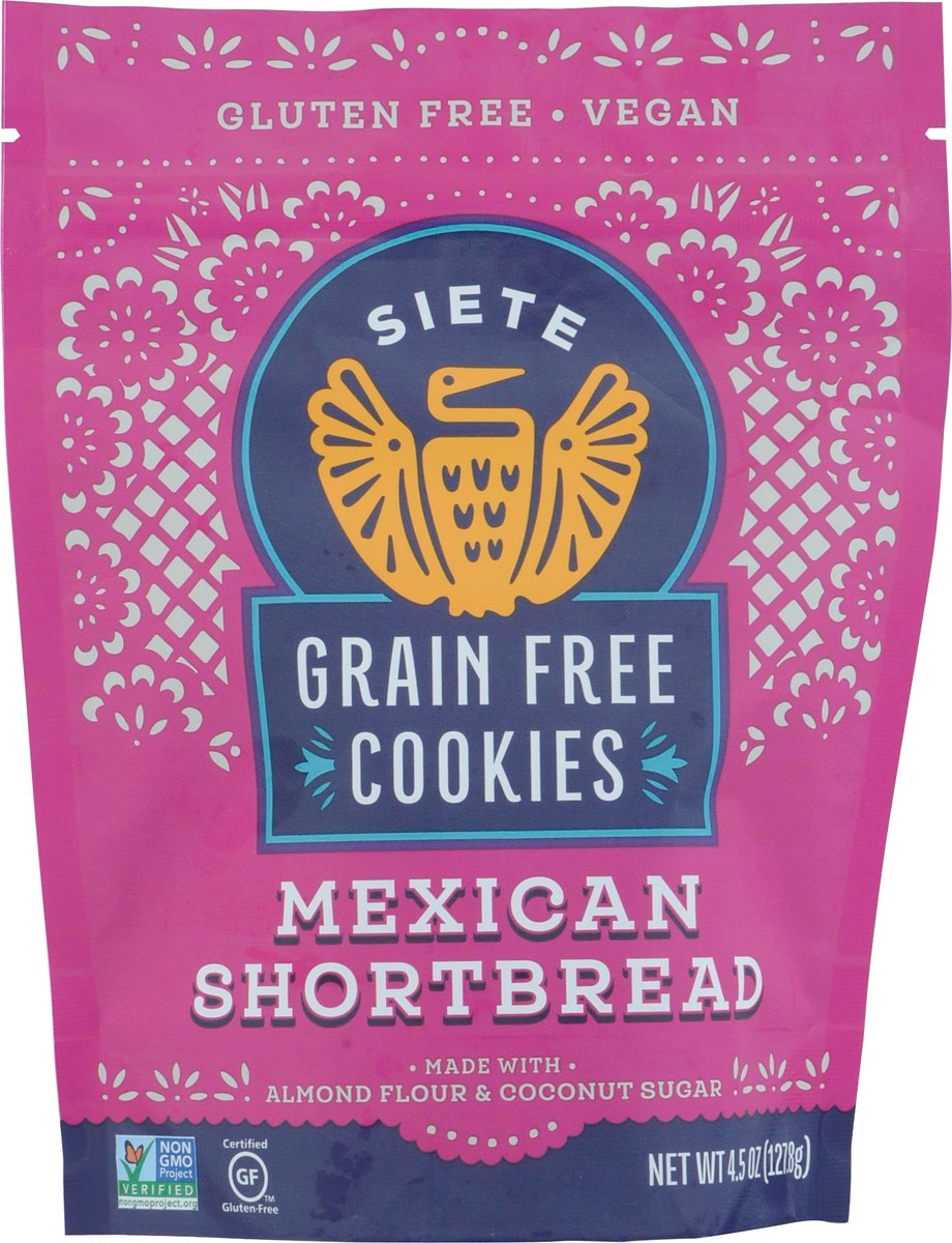 slide 12 of 14, Siete Grain Free Mexican Shortbread Cookies 4.5 oz, 1 ct