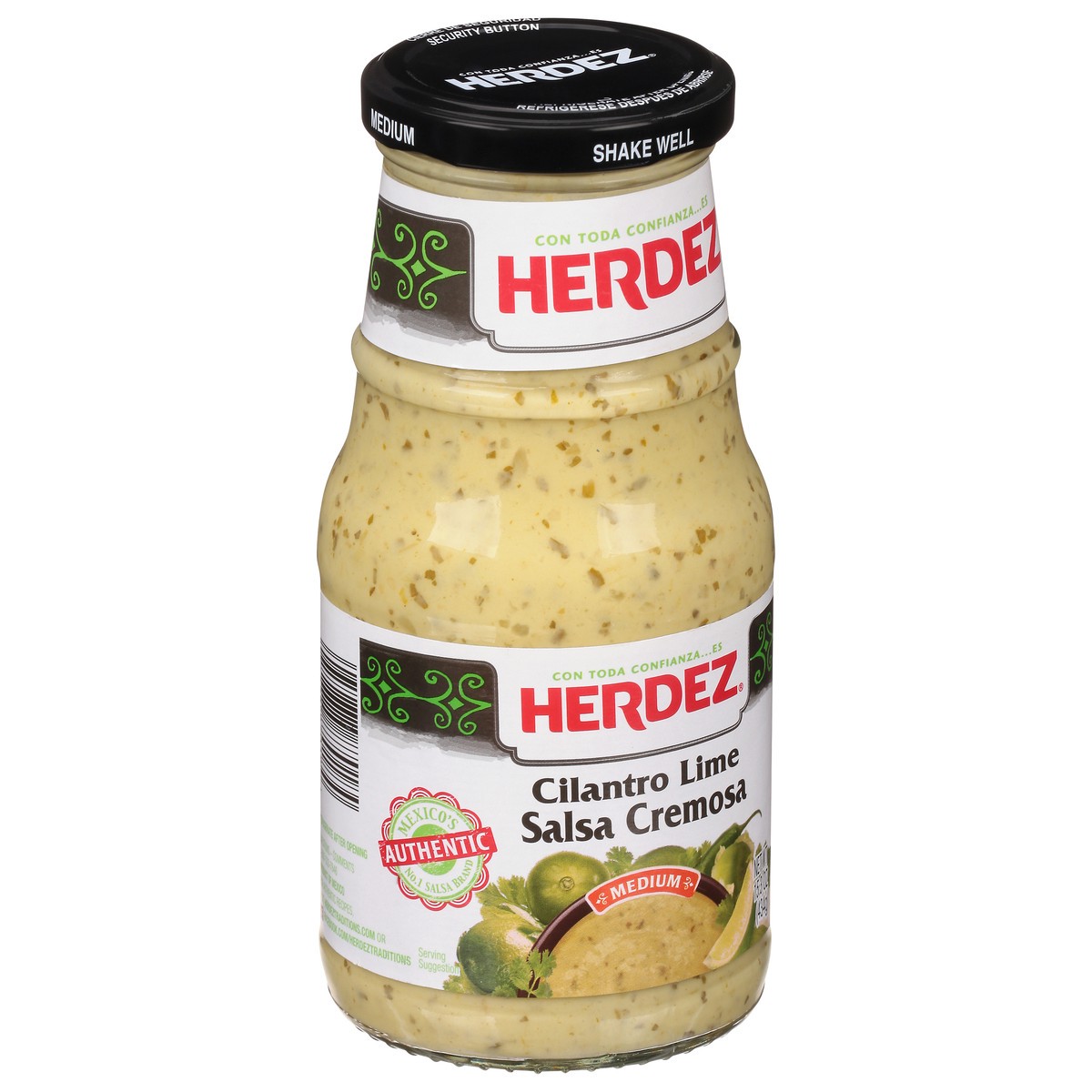 slide 6 of 14, Herdez Medium Cilantro Lime Salsa Cremosa 15.3 oz, 15.3 oz