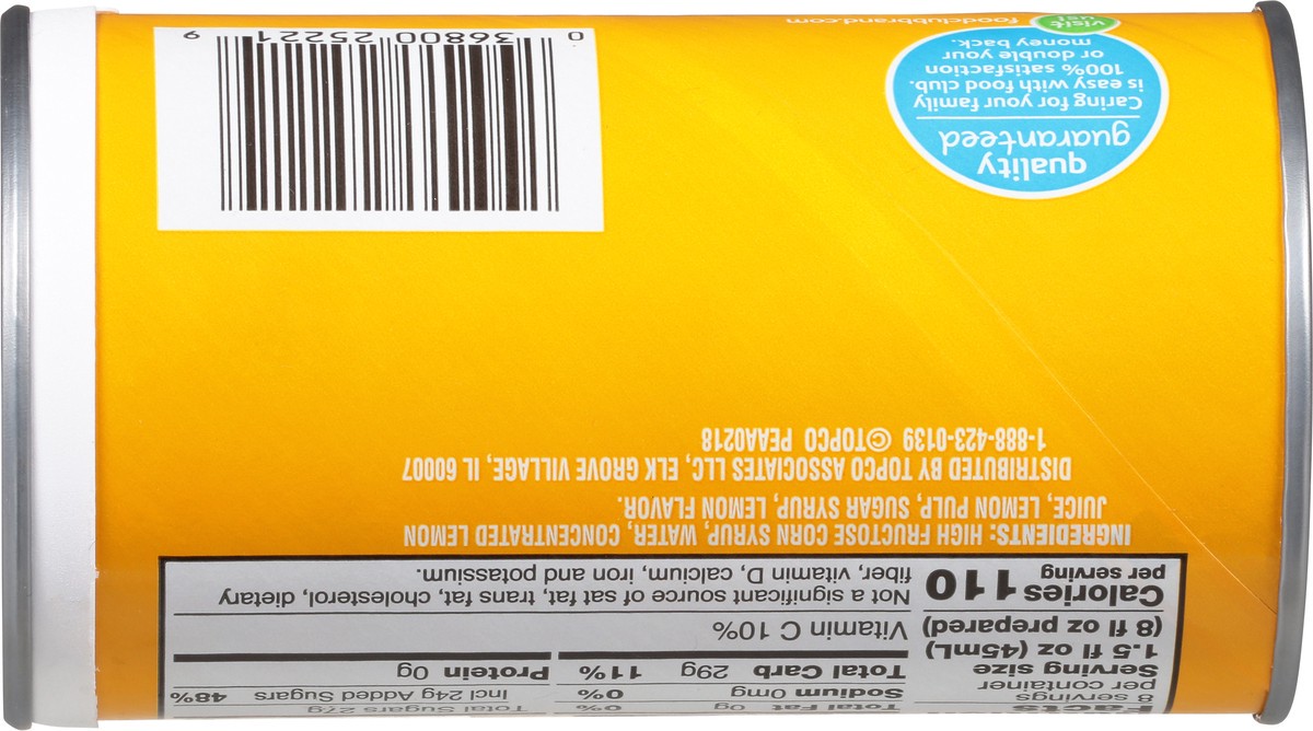 slide 6 of 9, Food Club Lemonade Frozen Concentrate 12 fl oz, 12 fl oz