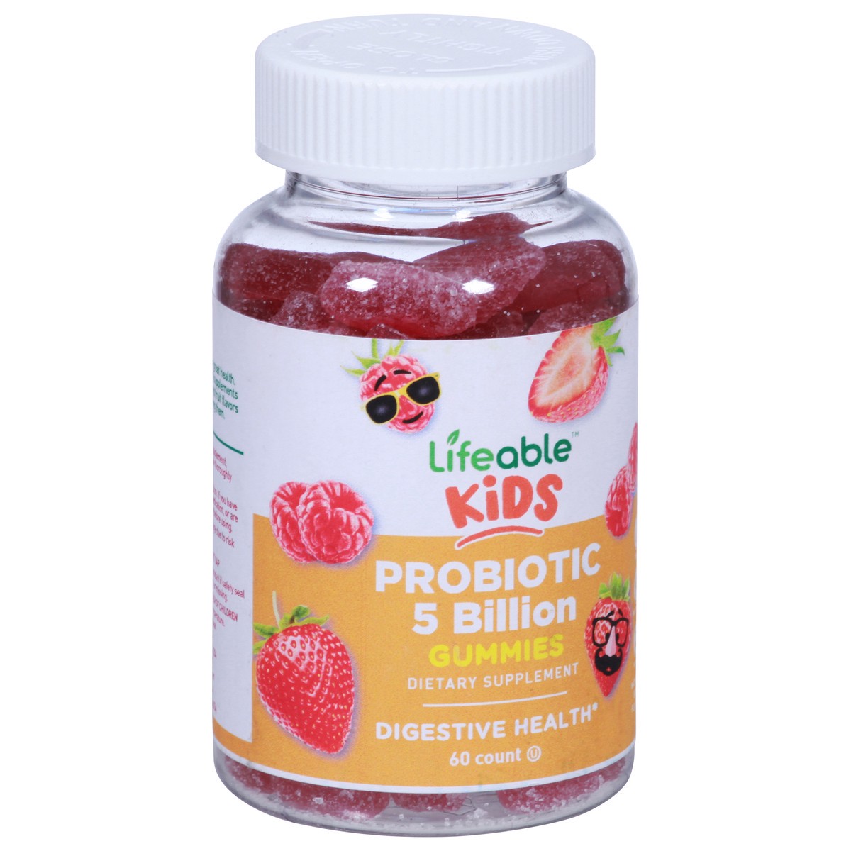 slide 9 of 9, Lifeable Kids Probiotic 5 Billion Gummies - Berry, 60 ct