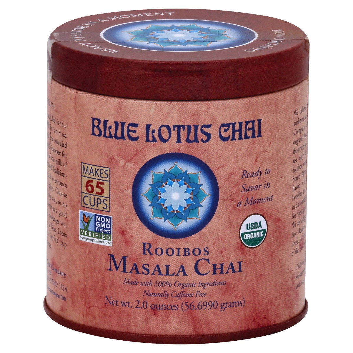 slide 2 of 3, Blue Lotus Chai Rooibos Masala Chai - 2 oz, 2 oz