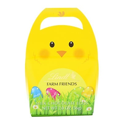 slide 1 of 1, Lindt Farm Friends Easter Milk Chocolate Eggs (Where Available), 2 oz