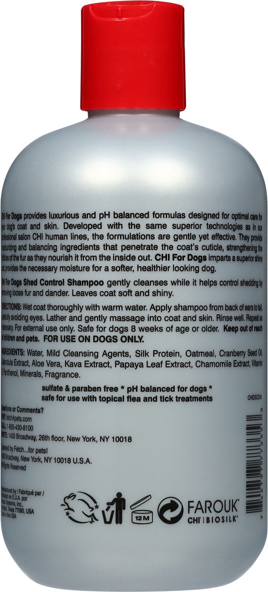 slide 3 of 14, CHI Shed Control Shampoo for Dogs 16 fl oz, 16 fl oz