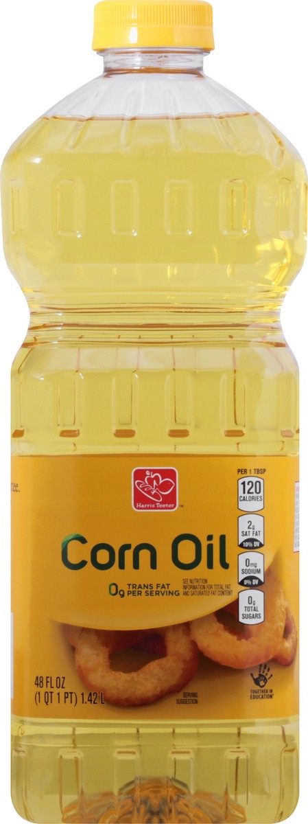 slide 9 of 10, Harris Teeter Corn Oil, 48 oz