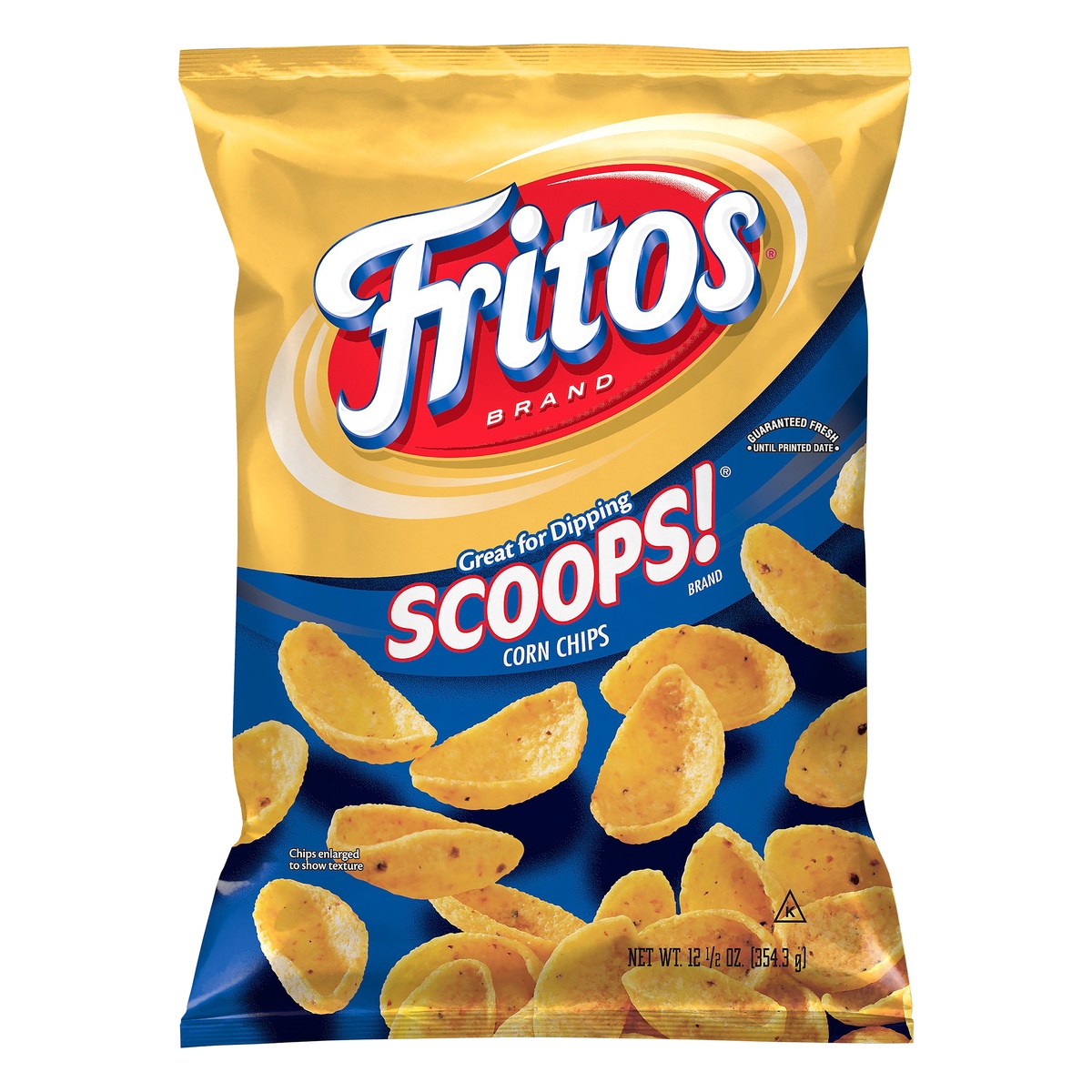 slide 1 of 5, Fritos Scoops Corn Chips 12.5 oz, 12.5 oz