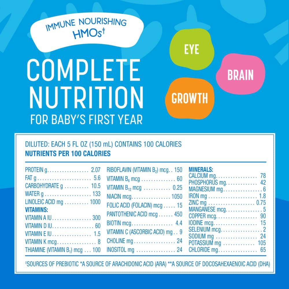slide 2 of 5, Comforts Advantage Premium Infant Formula, 34 oz