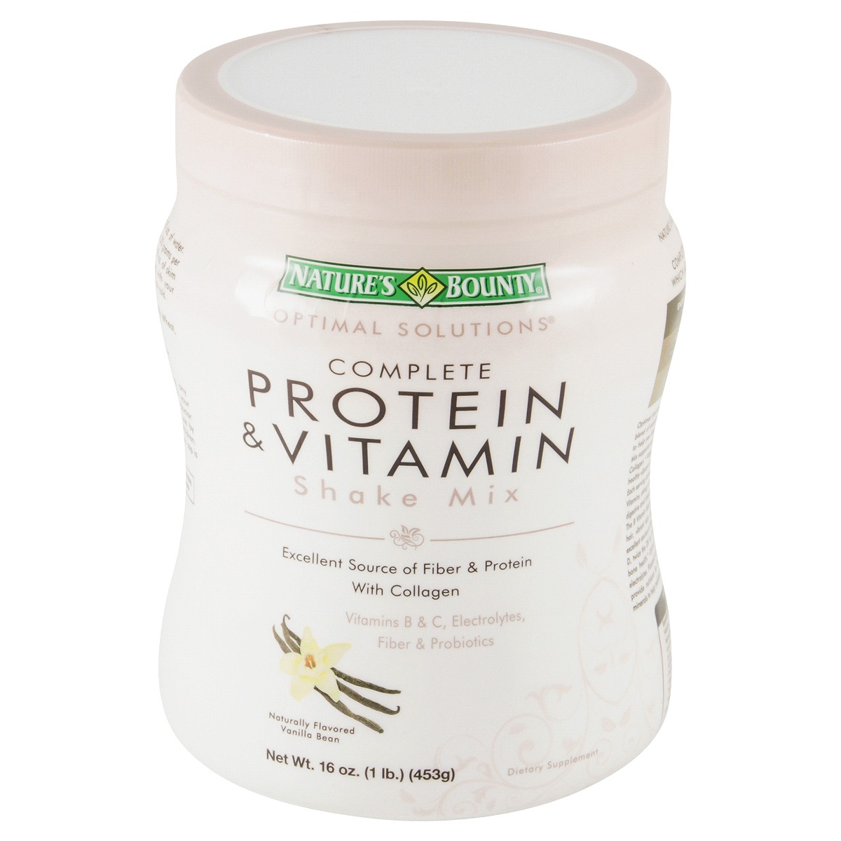 Nature's Bounty Shake Mix, Complete Protein & Vitamin, Vanilla - 16 oz