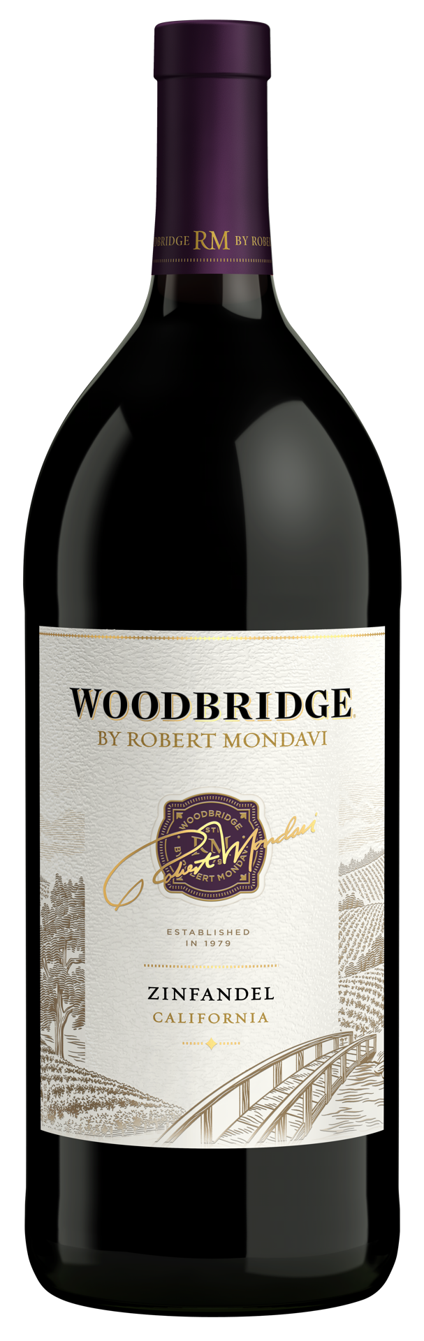 slide 1 of 7, Woodbridge by Robert Mondavi Zinfandel Red Wine, 1.5 L Bottle, 50.72 fl oz