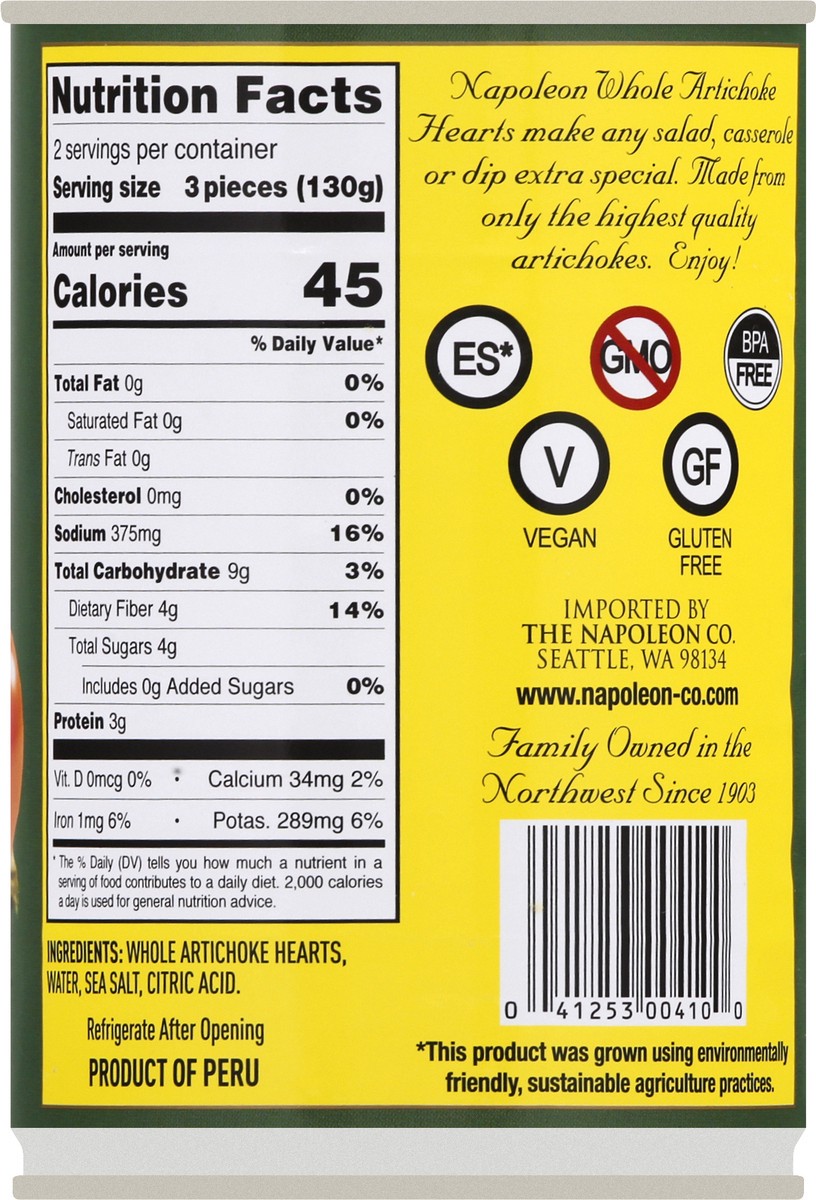 slide 5 of 9, Napoleon Whole Artichokes 13.75 oz, 13.75 oz