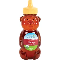 Clearly Organic Honey Bear Squeeze Bottle - 12 oz