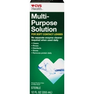 slide 1 of 1, CVS Health No Rub Multi-Purpose Solution, 12 fl oz; 355 ml