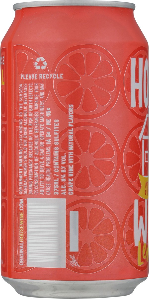 slide 7 of 9, House Wine Wine Lemonade Strawberry, 375 ml