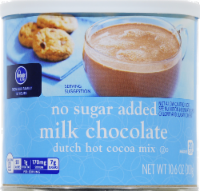 Kroger® No Sugar Added Milk Chocolate Dutch Hot Cocoa Mix, 10.6 oz - Kroger