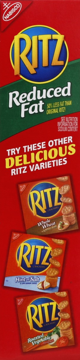 slide 3 of 6, Nabisco Ritz Reduced Fat Crackers, 12.5 oz