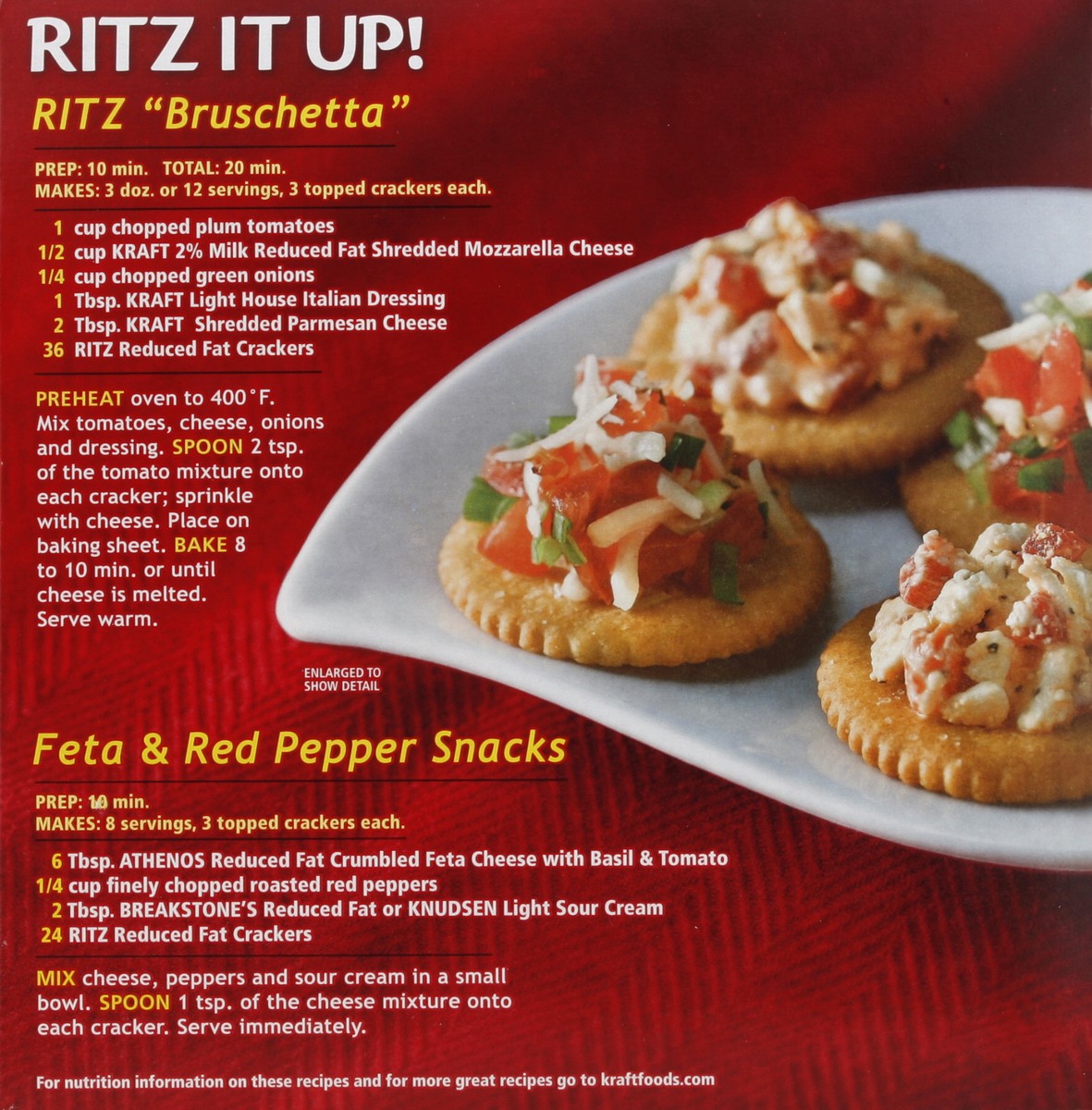 slide 6 of 6, Nabisco Ritz Reduced Fat Crackers, 12.5 oz