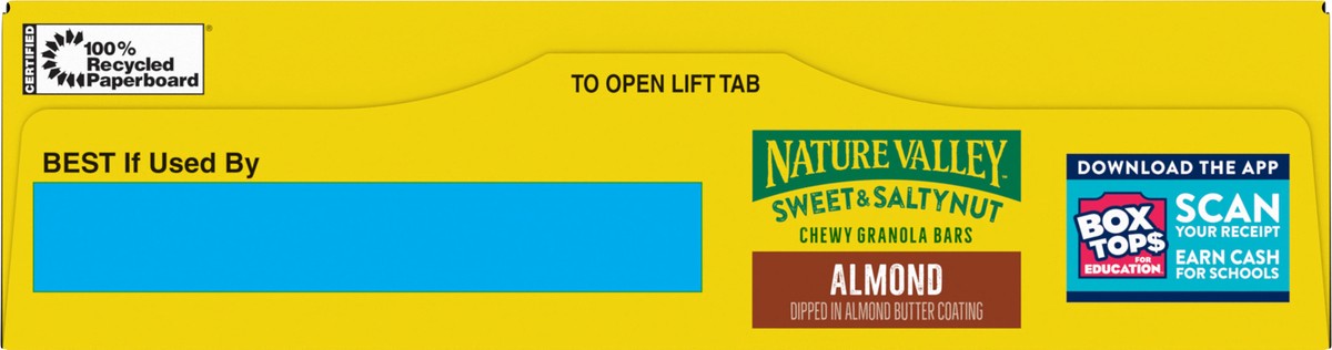 slide 2 of 13, Nature Valley Sweet and Salty Nut Granola Bars, Almond, 6 Bars, 7.2 oz, 6 ct