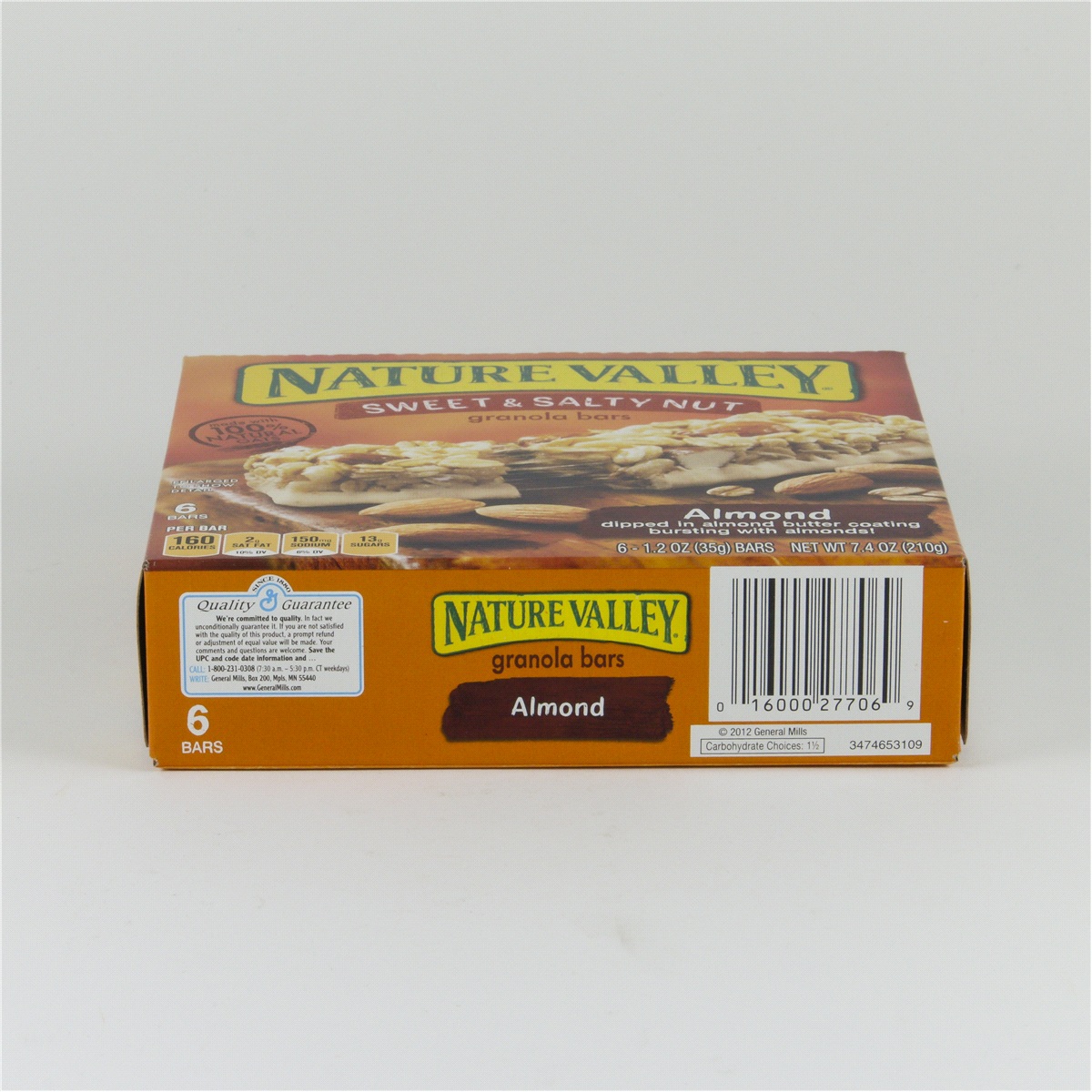 slide 6 of 8, Nature Valley Granola Bars, Sweet and Salty Nut, Almond, 6 Bars, 6 ct