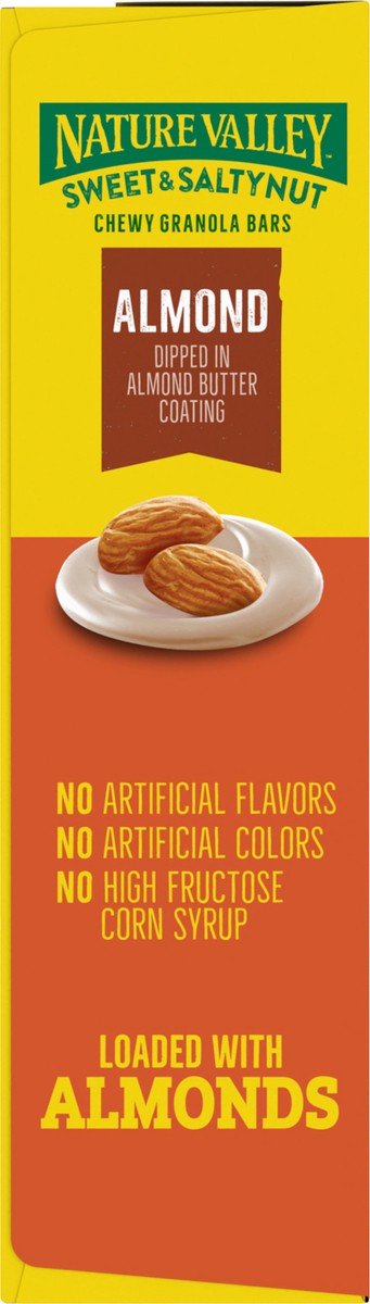 slide 13 of 13, Nature Valley Sweet and Salty Nut Granola Bars, Almond, 6 Bars, 7.2 oz, 6 ct