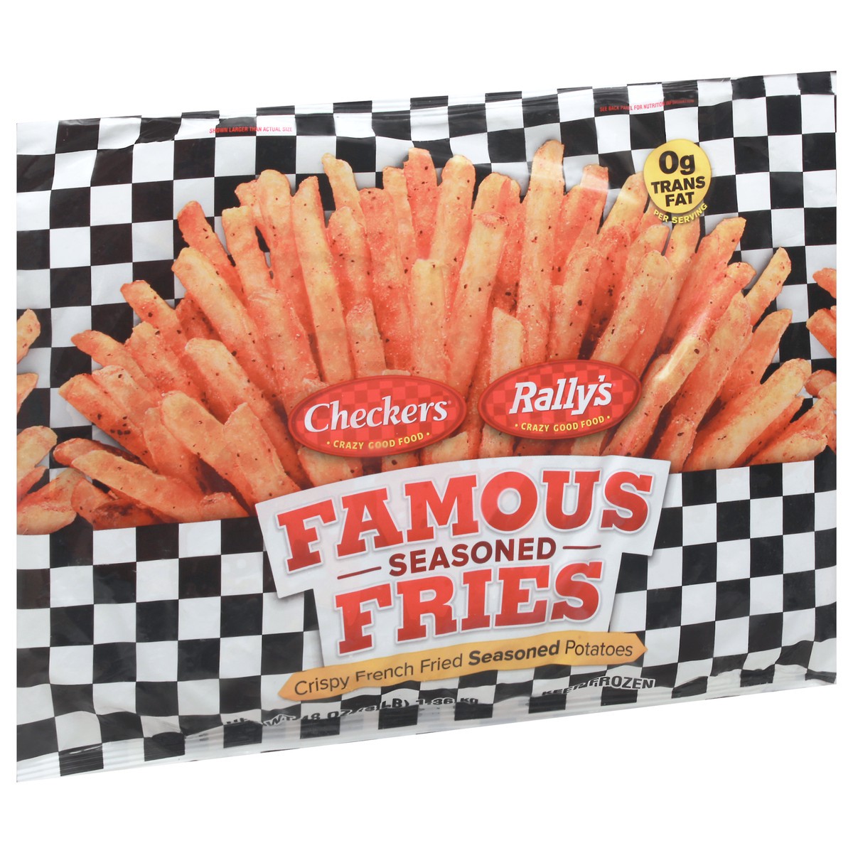 slide 7 of 14, Checkers/Rally's Famous Seasoned Fried 48 oz, 48 oz