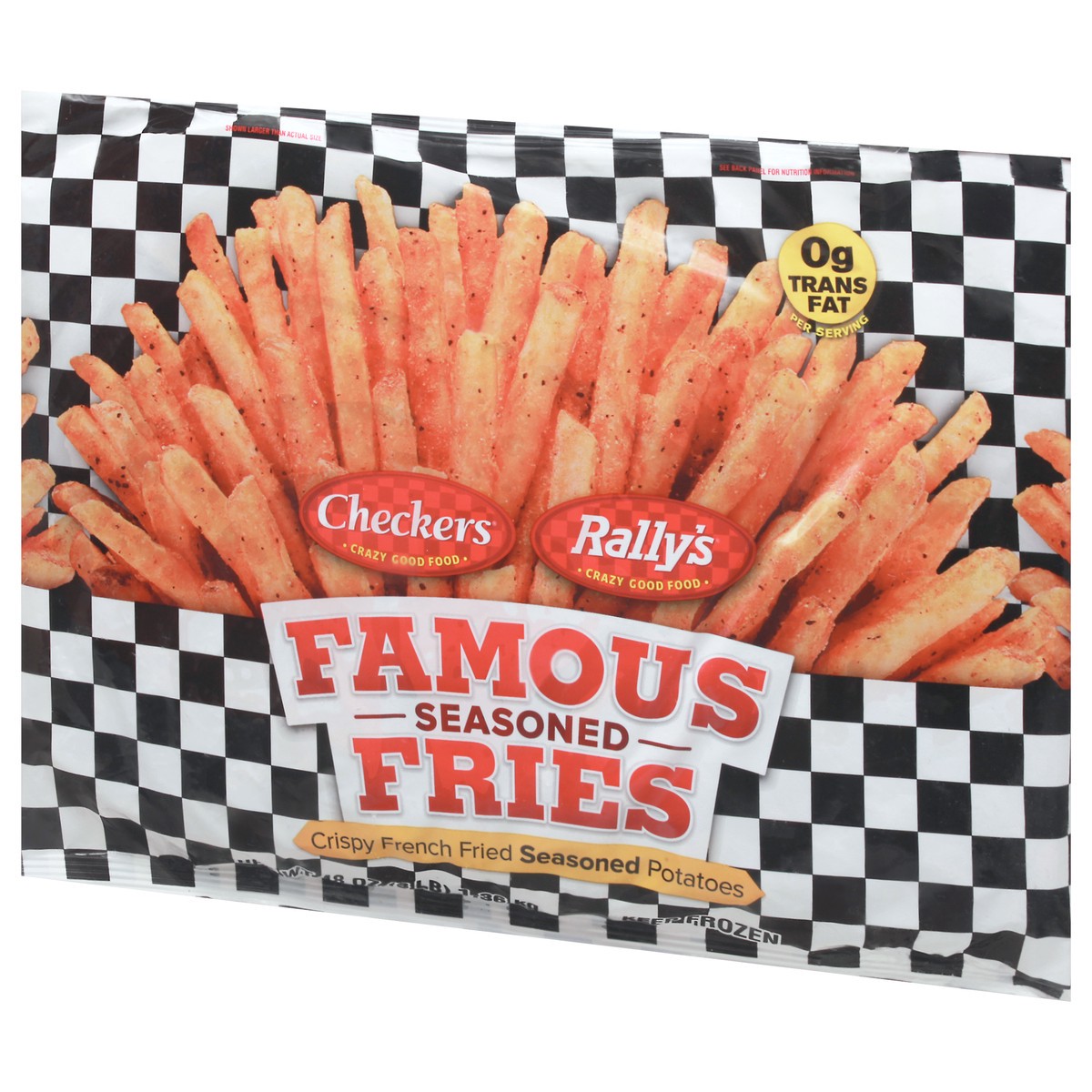 slide 8 of 14, Checkers/Rally's Famous Seasoned Fried 48 oz, 48 oz