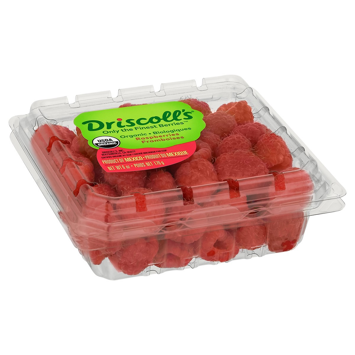 slide 3 of 14, Driscoll's Organic Raspberries, 6 oz