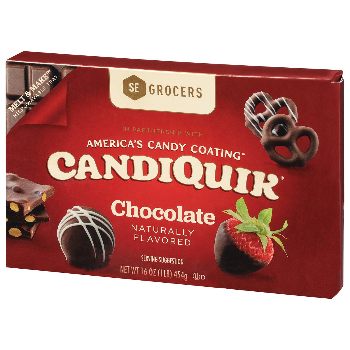 slide 3 of 11, Se Grocers Choc Flvrd Candiquik, 16 oz