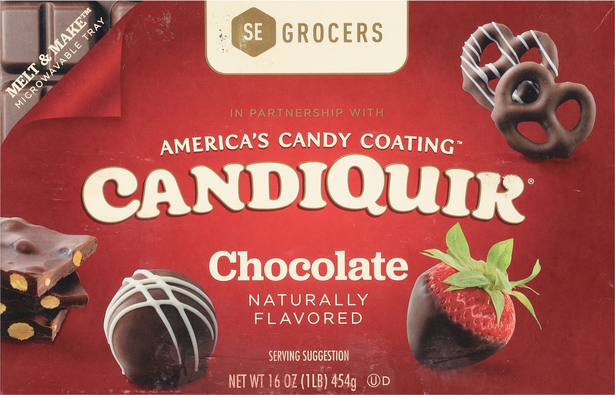 slide 9 of 11, Se Grocers Choc Flvrd Candiquik, 16 oz