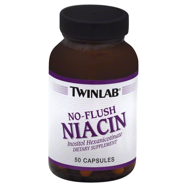 slide 1 of 1, Twinlab Niacin 50 ea, 50 ct